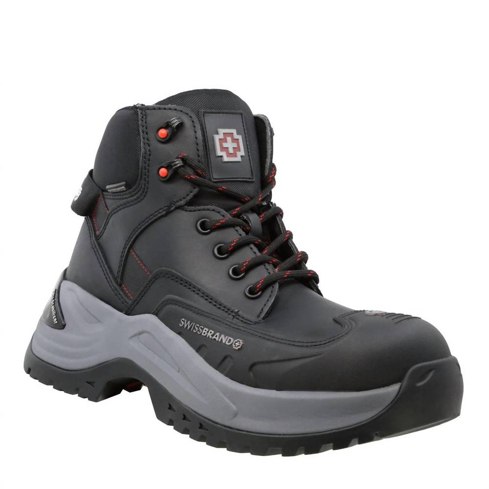 NEW SWISSBRAND men's urban boot worb in black